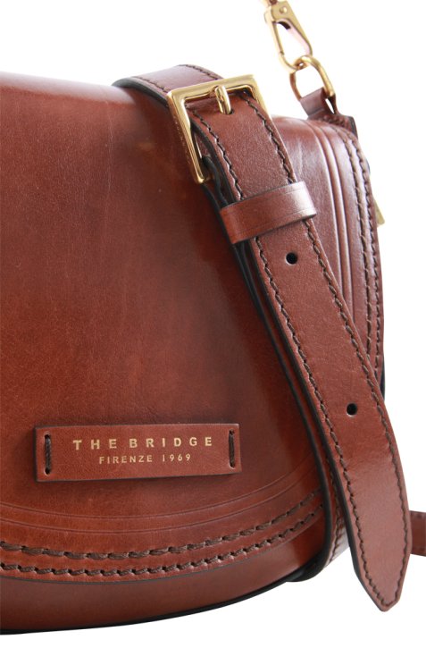 the bridge Damenhandtasche Rindleder braun