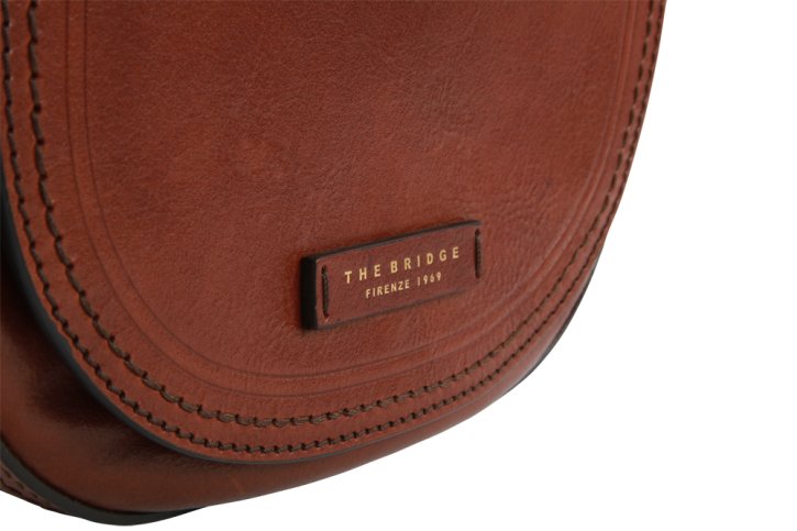 the bridge Damenhandtasche Rindleder braun