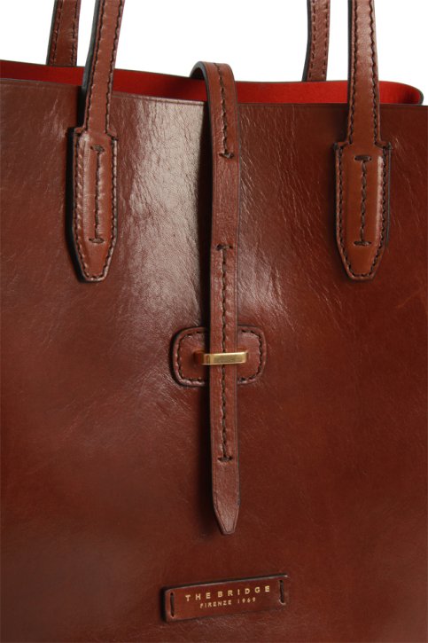 the bridge Shopper Rindleder braun