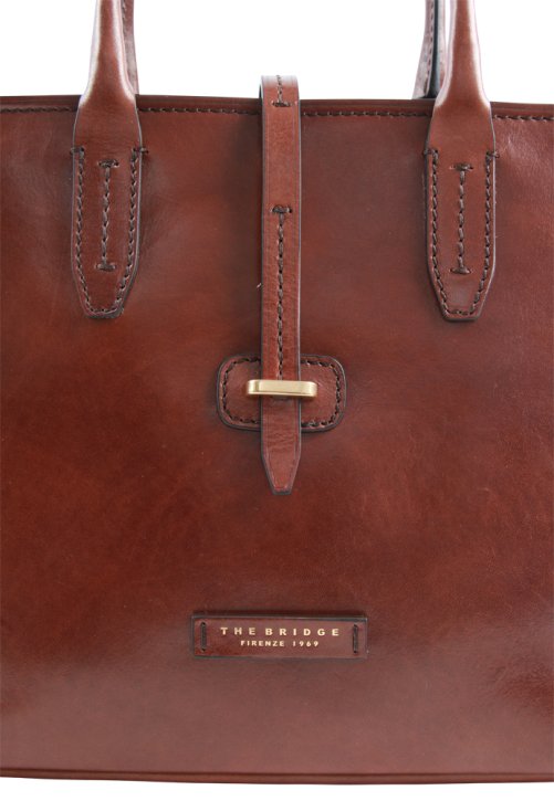 the bridge Shopper Rindleder braun