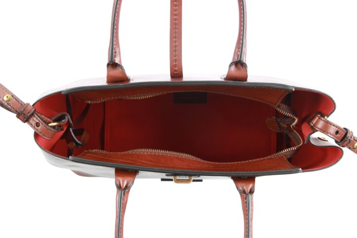 the bridge Shopper Rindleder braun