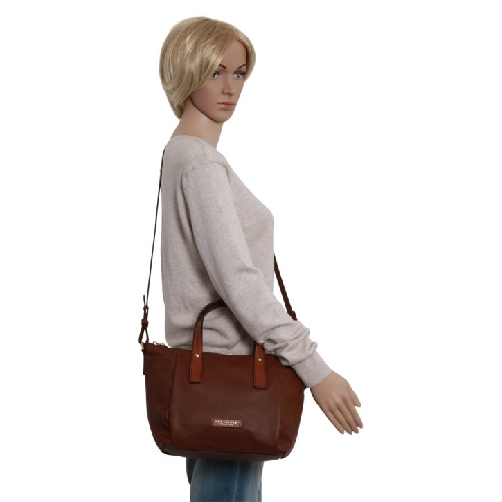 the bridge Shopper Feinleder  braun
