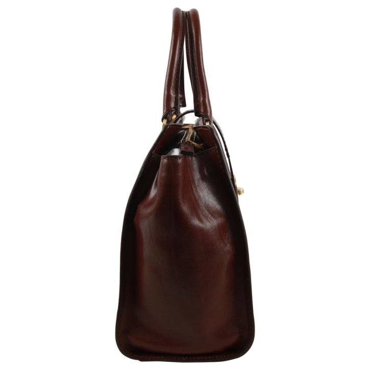 the bridge Damentasche Feinleder  braun