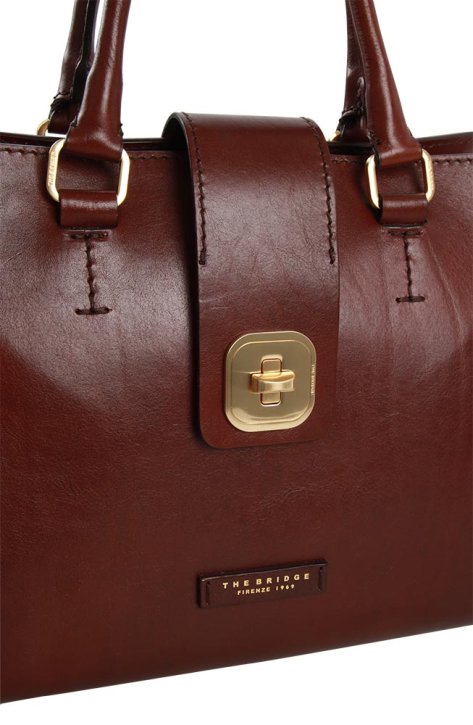 the bridge Damentasche Feinleder  braun