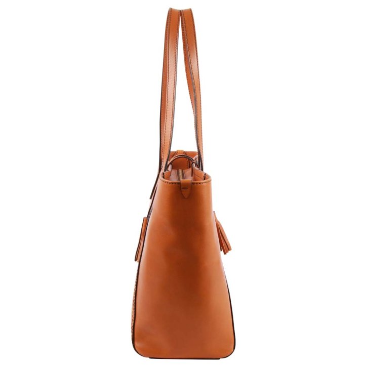 the bridge Damentasche cognac