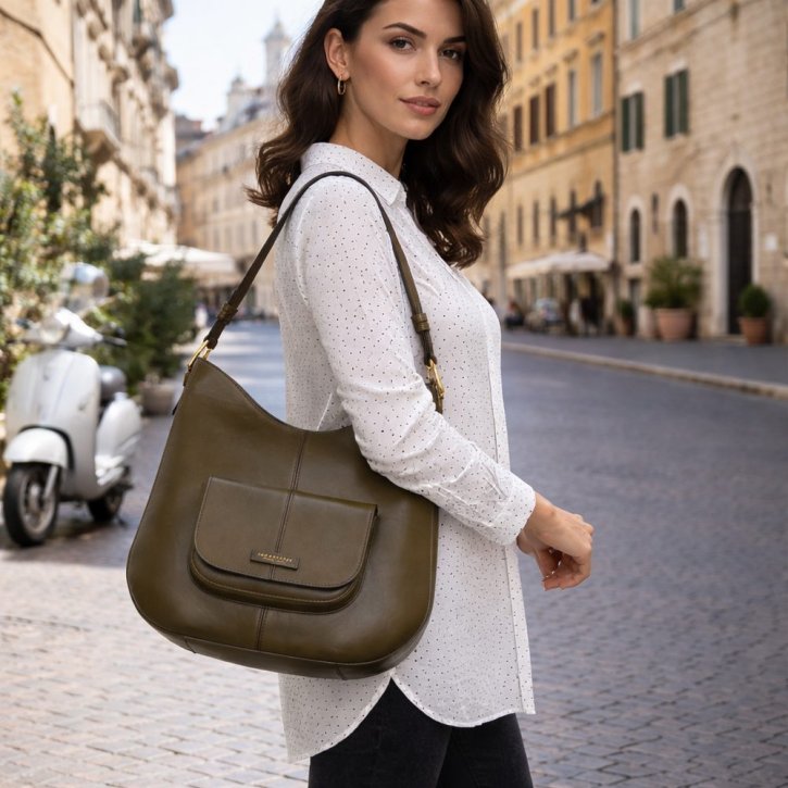 the bridge Damentasche khaki