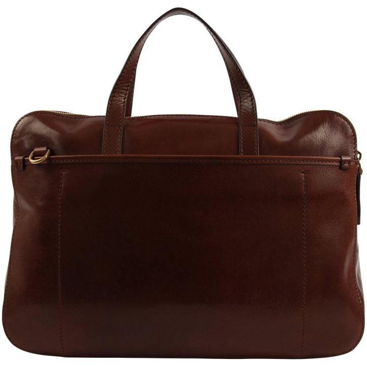 the bridge Damentasche Rindleder braun