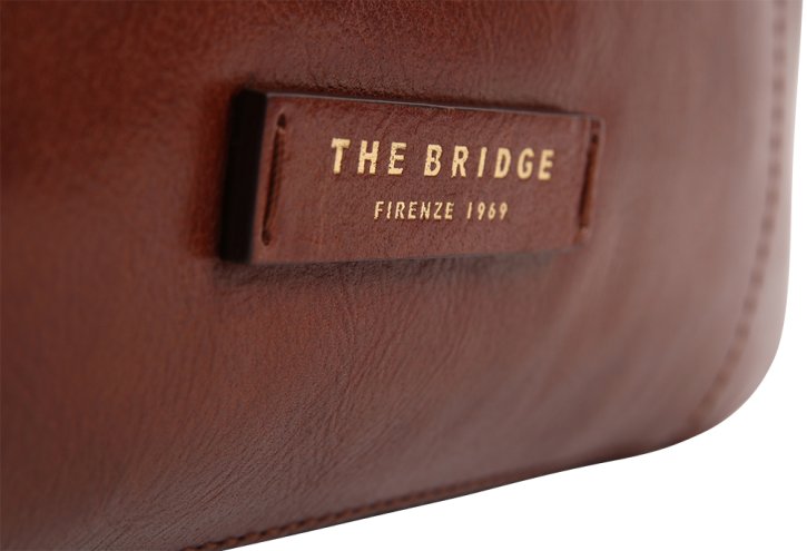 the bridge Damentasche Rindleder braun