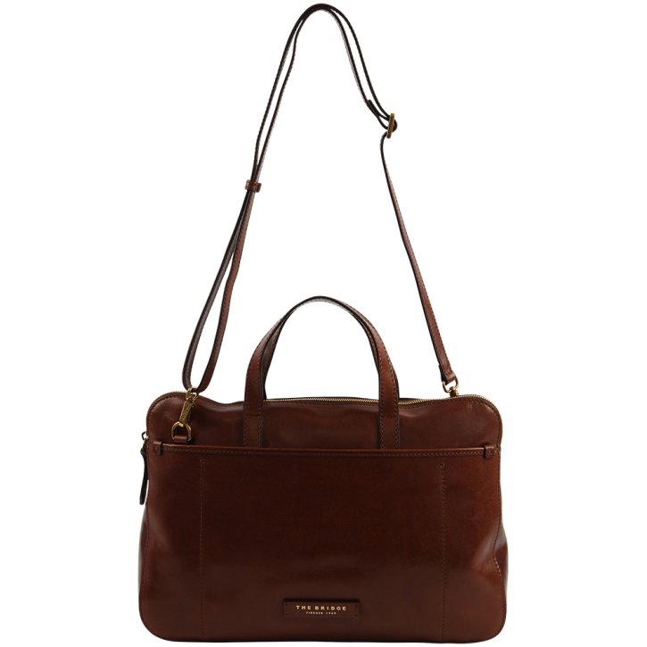 the bridge Damentasche Rindleder braun