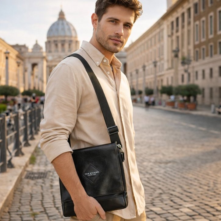 the bridge Umhängetasche schwarz