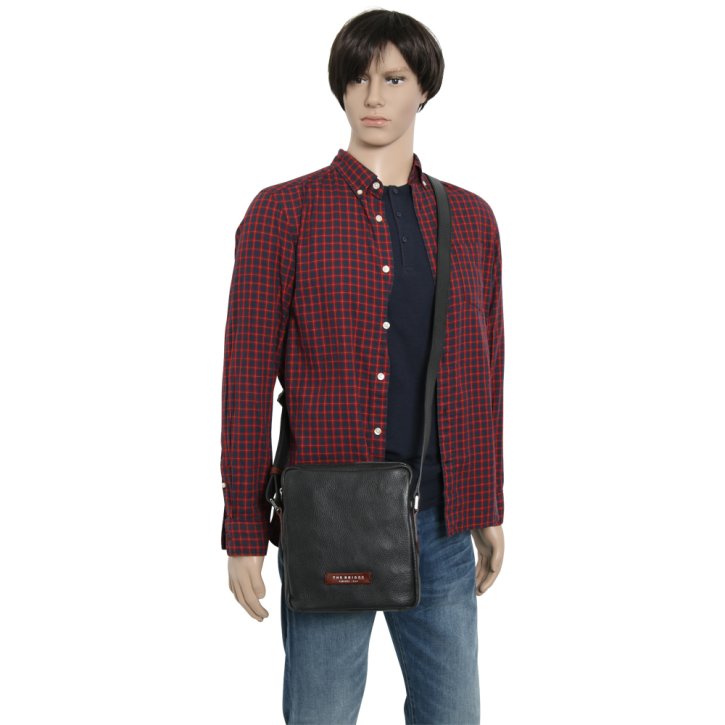 the bridge Umhängetasche schwarz/braun