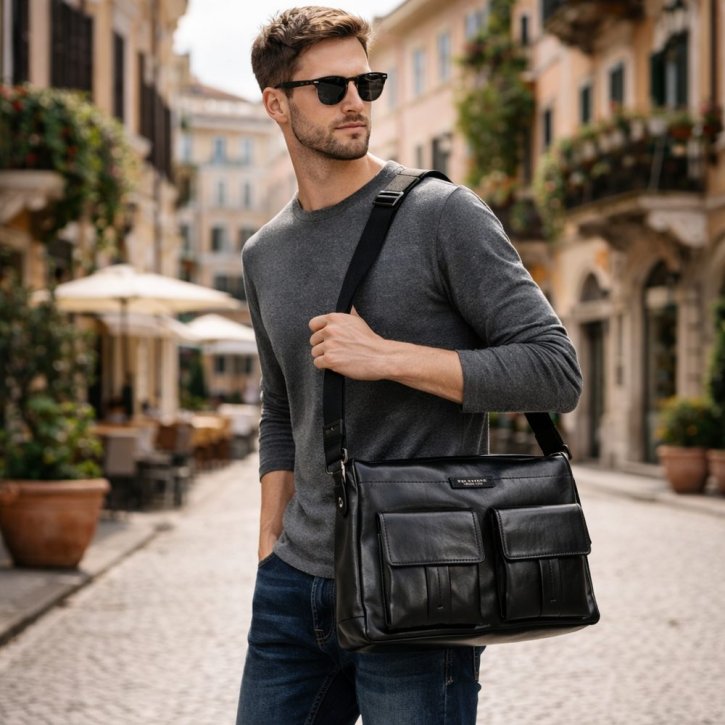 the bridge Messenger schwarz