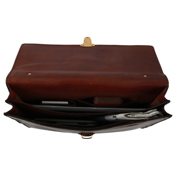 the bridge Collegemappe braun