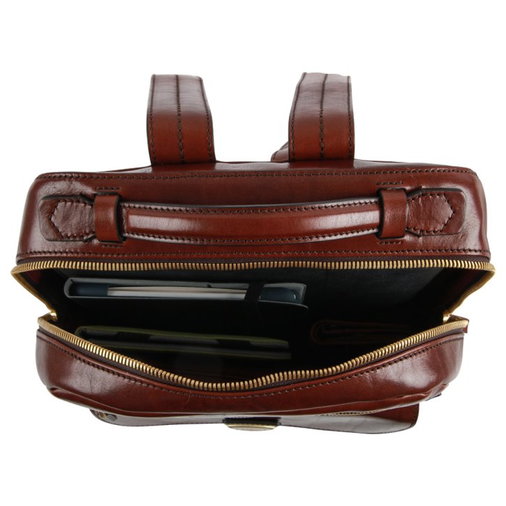 the bridge Rucksack braun