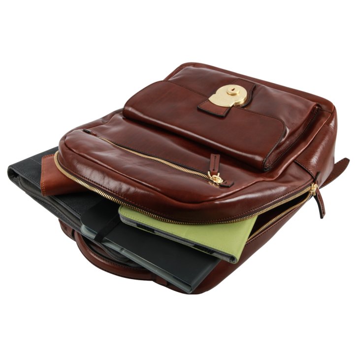 the bridge Rucksack braun