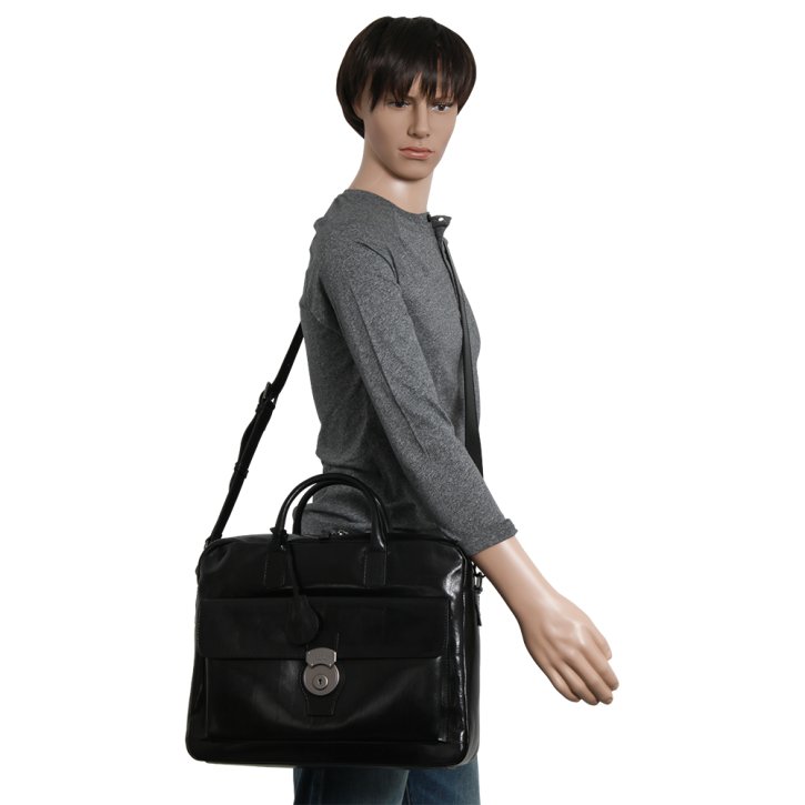 the bridge Aktenmappe schwarz