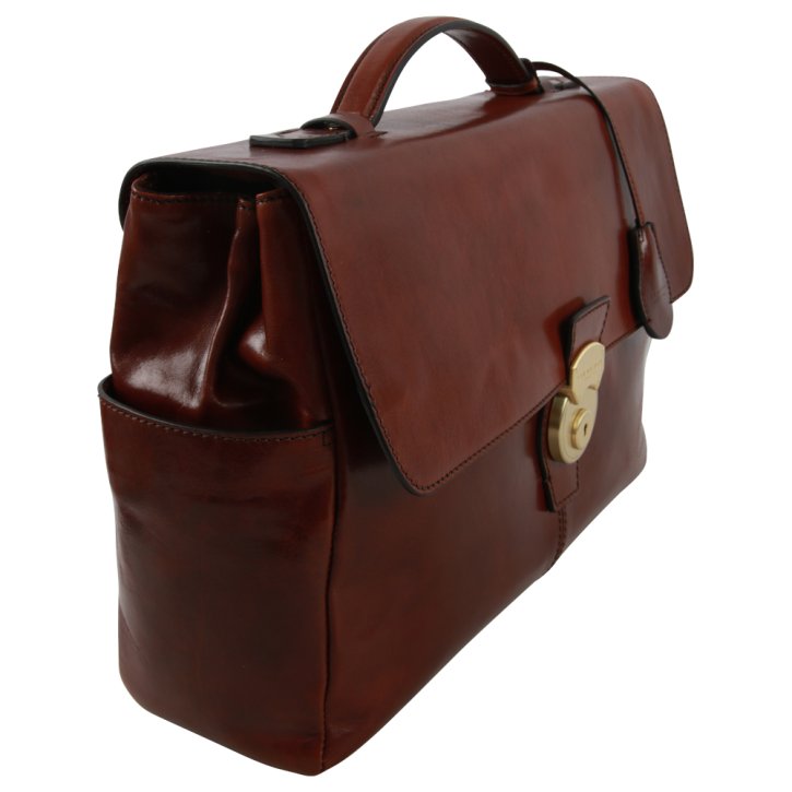 the bridge Aktenmappe braun