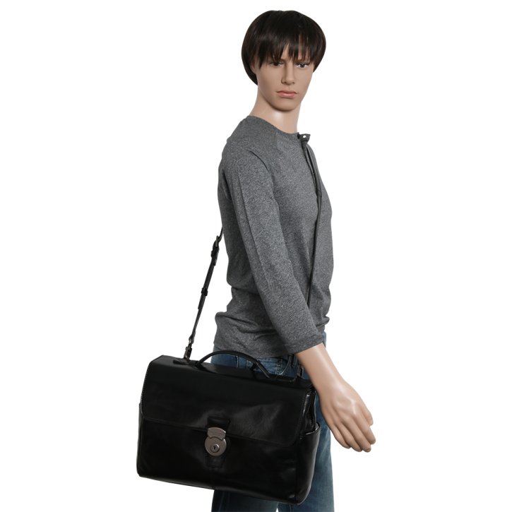 the bridge Aktenmappe schwarz