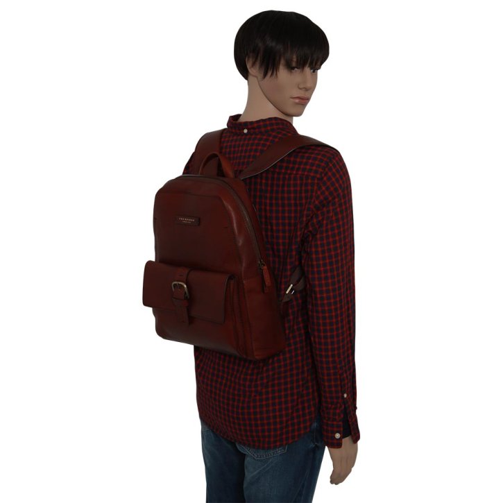 the bridge Rucksack braun