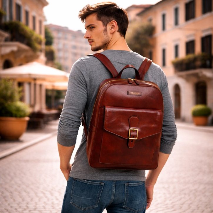 the bridge Rucksack braun