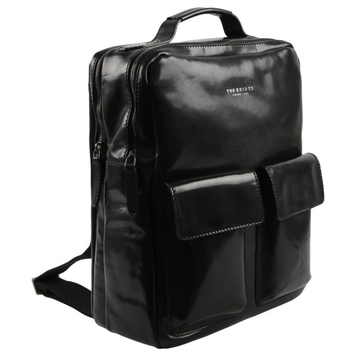the bridge Laptoprucksack schwarz