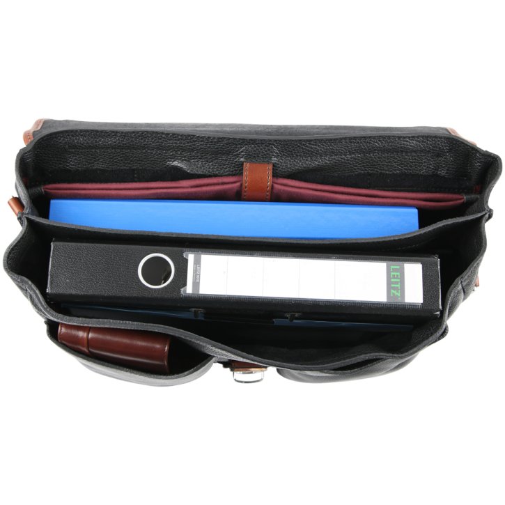 the bridge Aktentasche schwarz