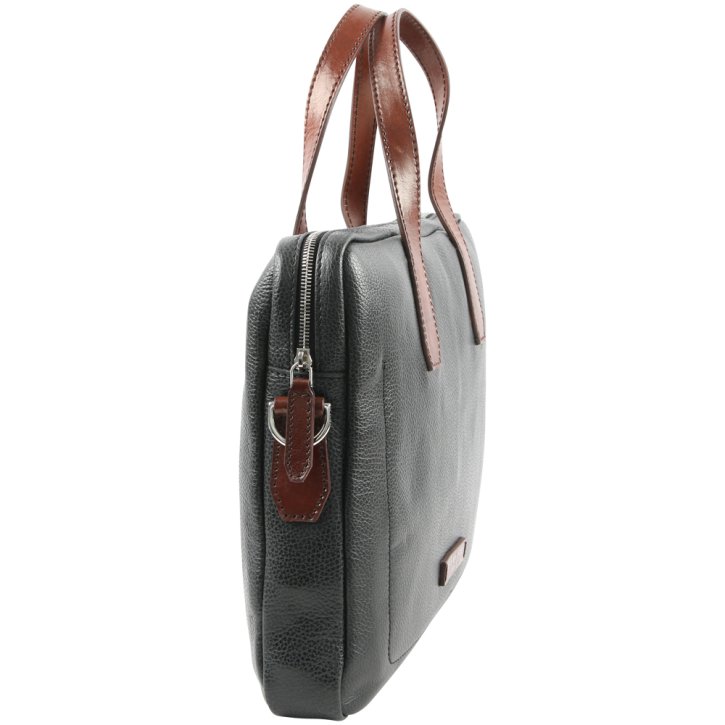 the bridge Laptopmappe nero/marrone