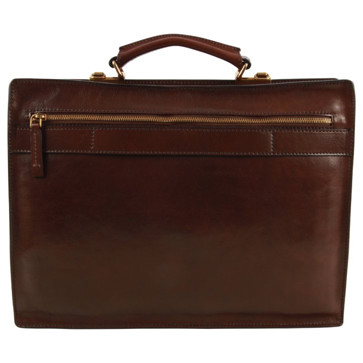 the bridge Aktenmappe braun