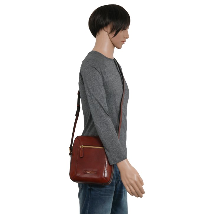 the bridge Schultertasche braun