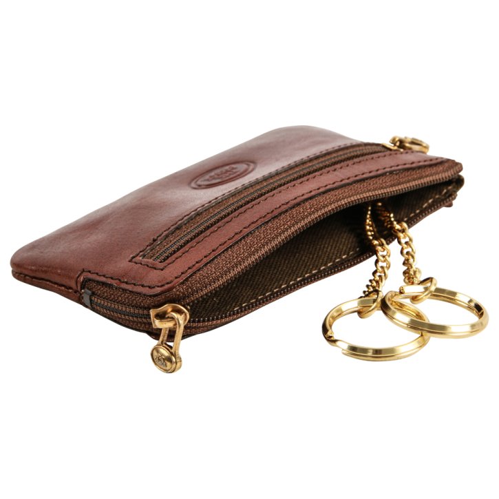 the bridge Schlüsseletui Rindleder braun