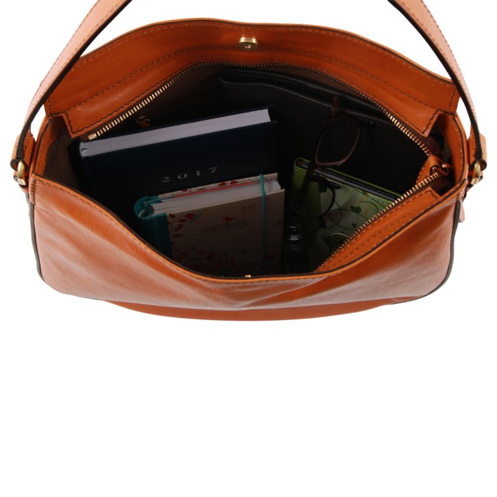 the bridge Damentasche cognac