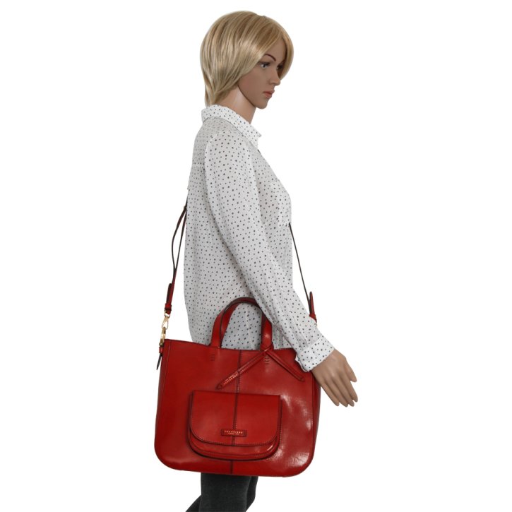 the bridge Damentasche rot