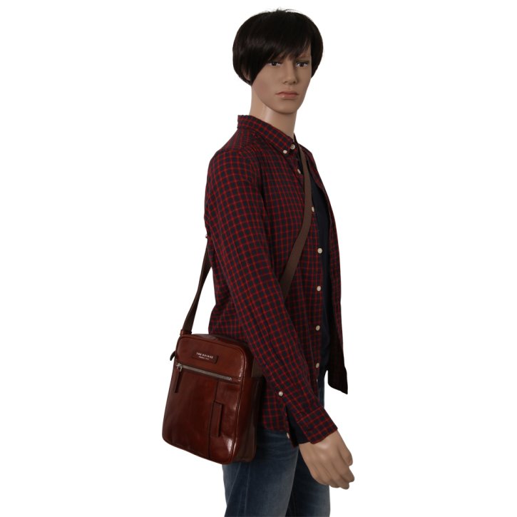 the bridge Herrentasche marrone palladio