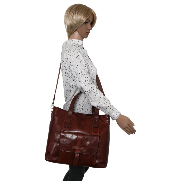 the bridge Businessbag braun