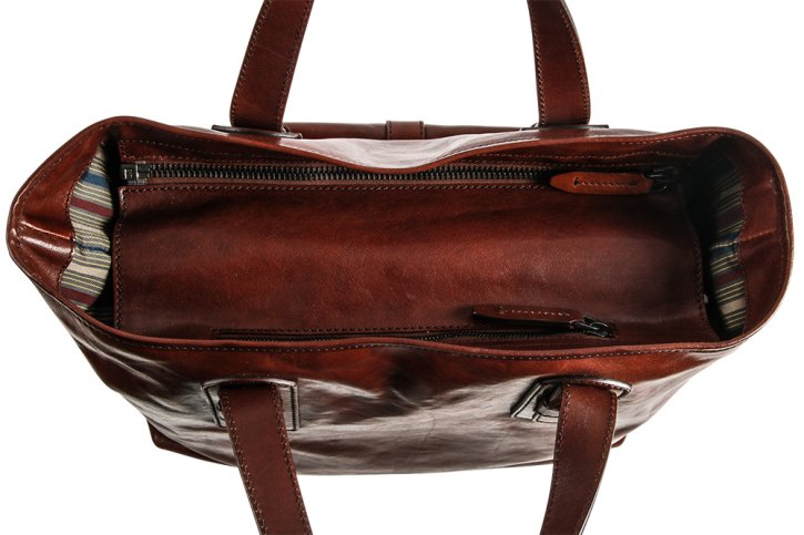 the bridge Businessbag braun