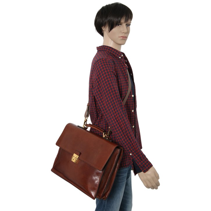 the bridge Aktentasche braun