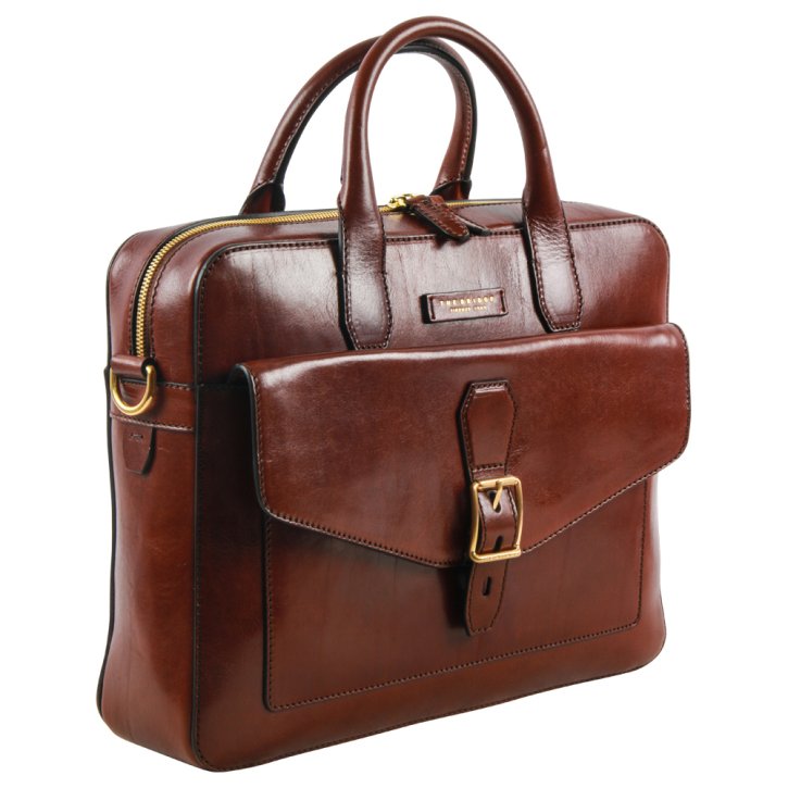 the bridge Aktenmappe braun