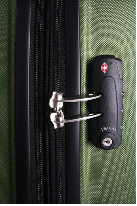 Travelite City 4w L Trolley grün