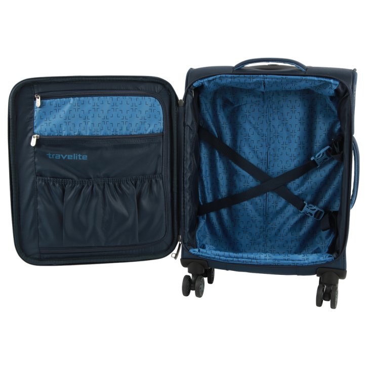 Travelite Capri S 4w Trolley marine