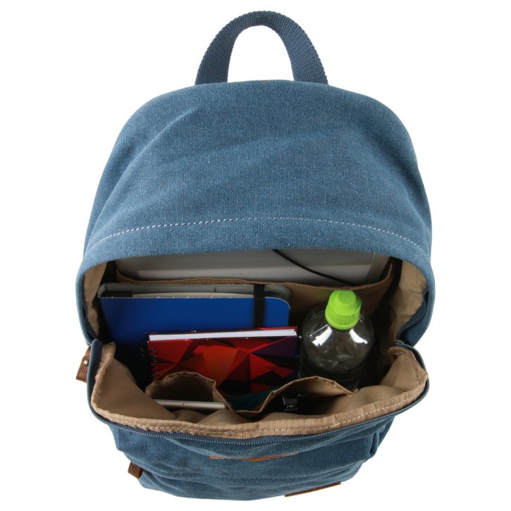Troop London Backpack Canvas blue