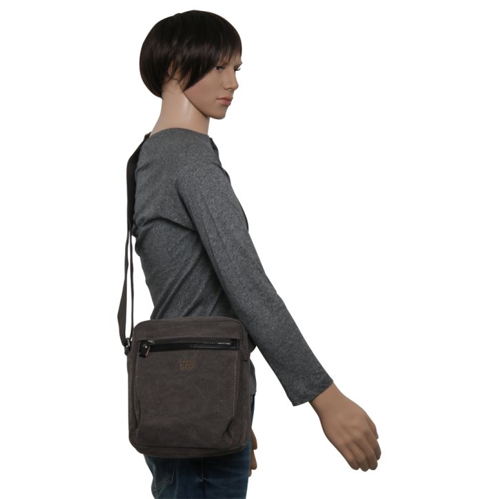  Across Body Bag Canvas black