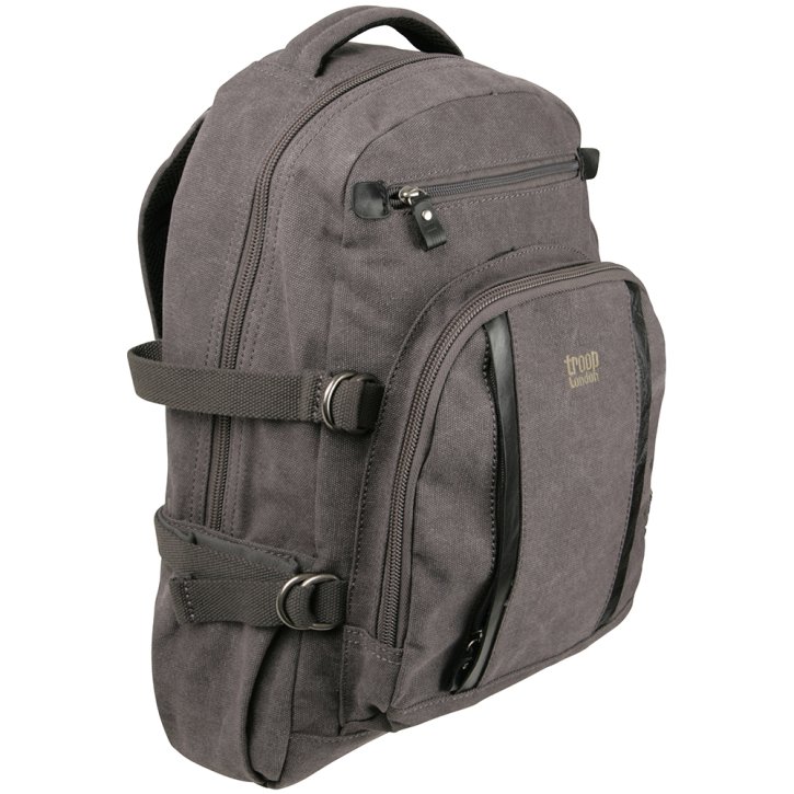 Troop London Backpack L Canvas black
