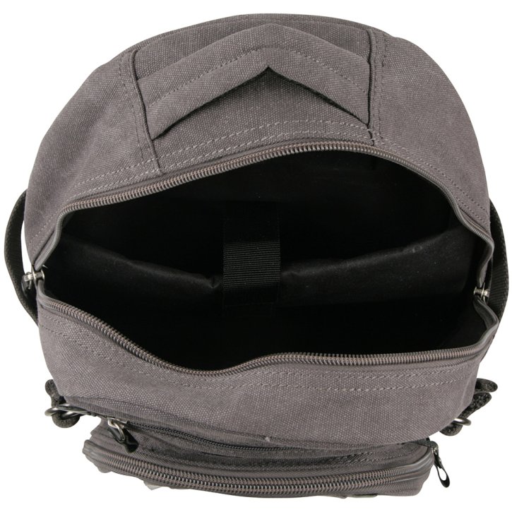 Troop London Backpack L Canvas black