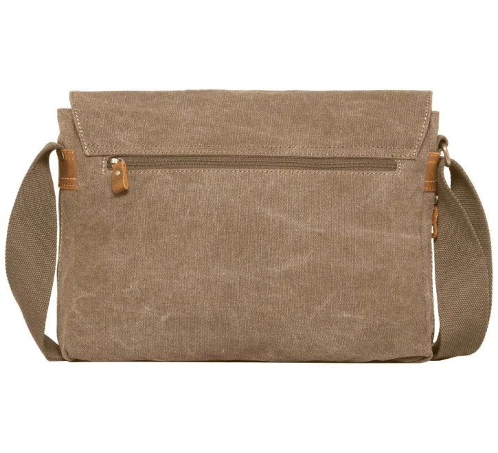 Troop London Messengerbag Canvas brown