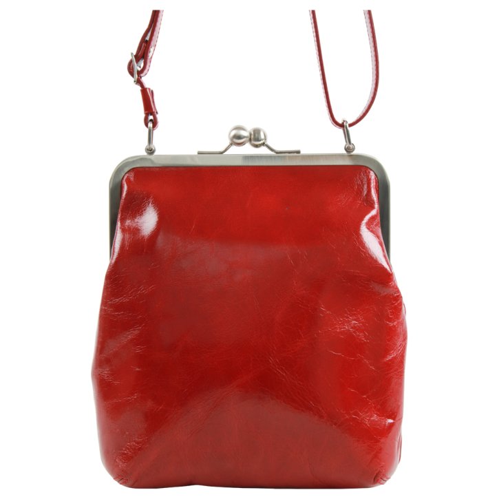 VOLKER LANG LOLA Handtasche vintage cardinal