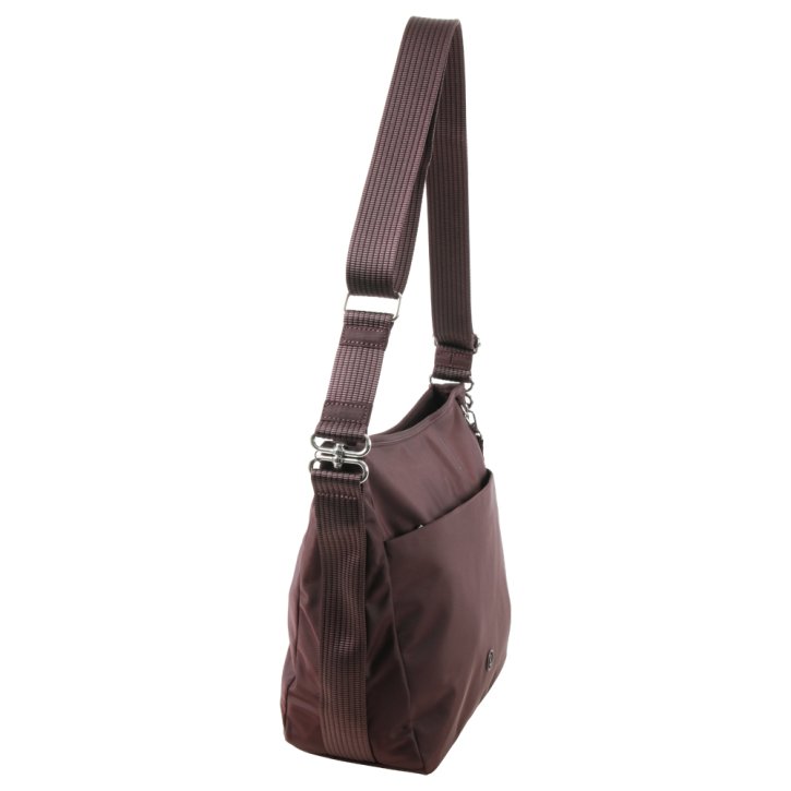 VERBIER IRMA Schultertasche burgundy