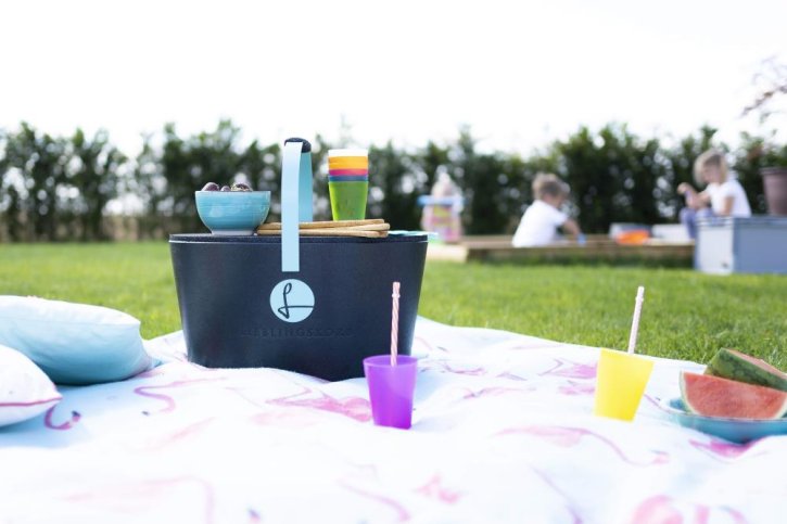 LIEBLINGSKORB Lieblingskorb plus deep black/reinweiß