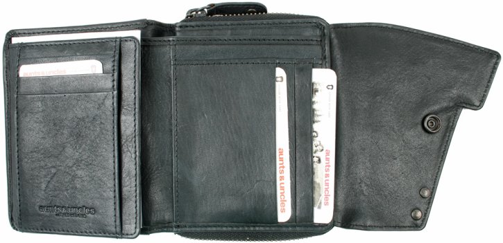 Aunts & Uncles LOTTA Damenbörse black smoke