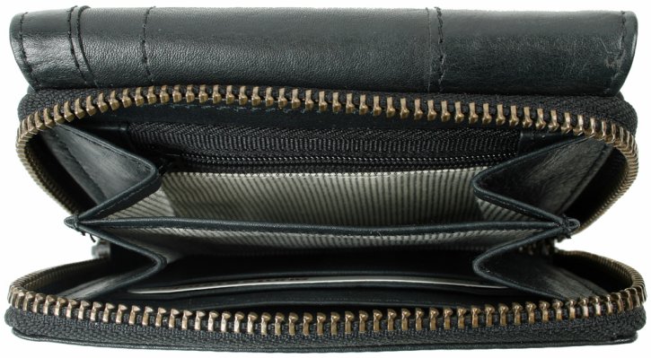 Aunts & Uncles LOTTA Damenbörse black smoke