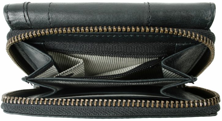 Aunts & Uncles LOTTA Damenbörse black smoke